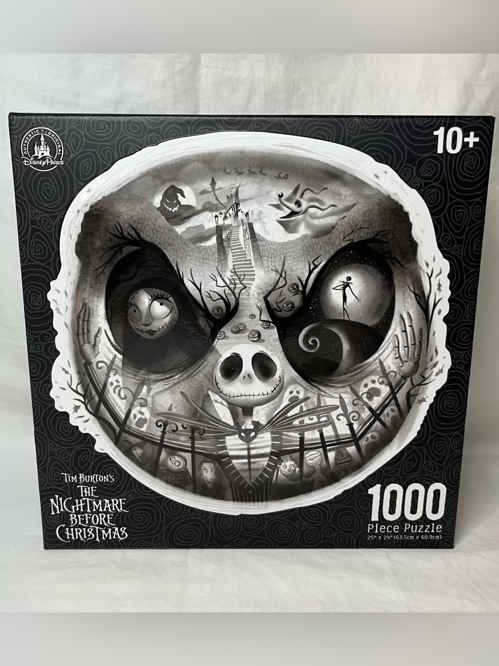 Disney Parks Nightmare Before Christmas Jack Skellington 1000 Puzzle SEALED BAG